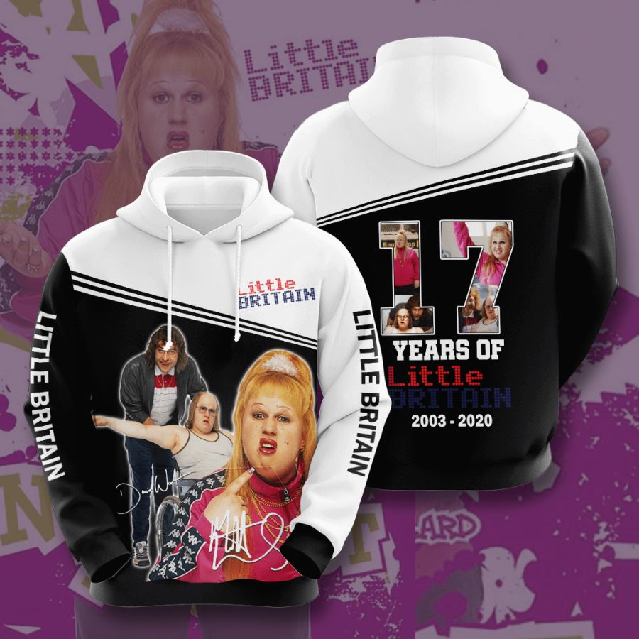 Little Britain Custom Hoodie 3D