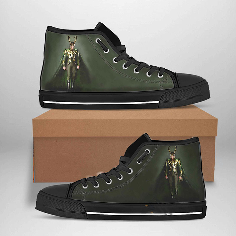 Loki Best Movie Character High Top Shoes