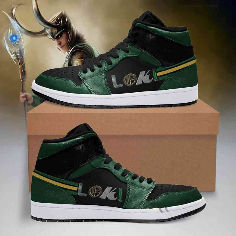 Loki Marvel Custom Air Jordan Shoes