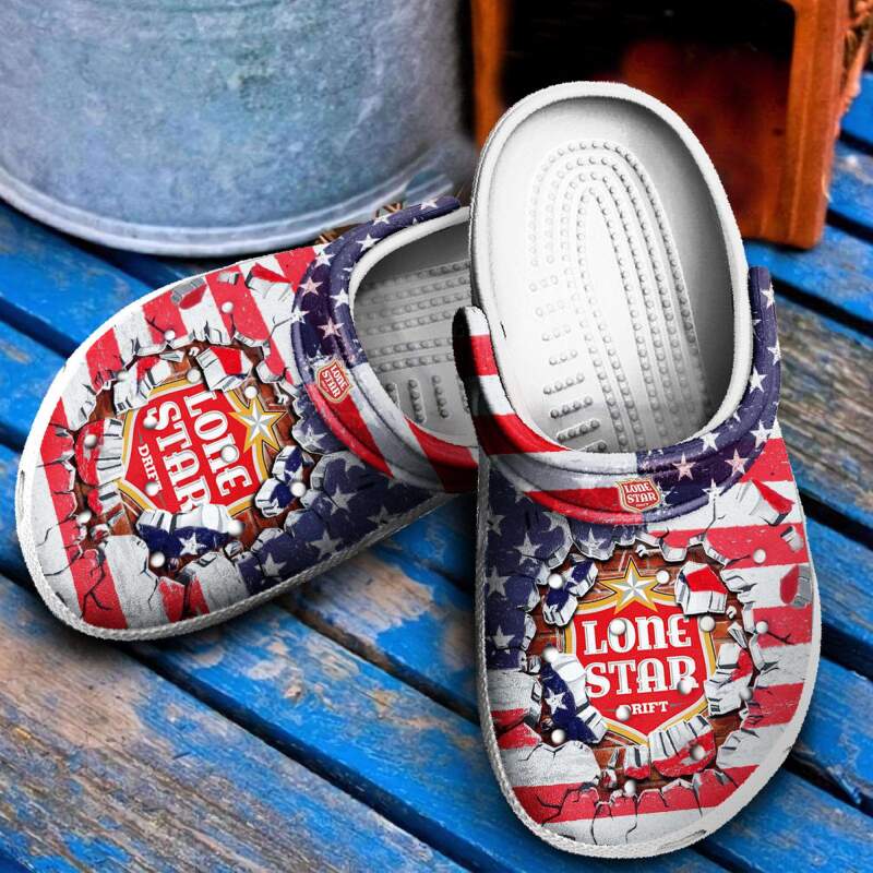 Lone Star Crocs Clog Shoes
