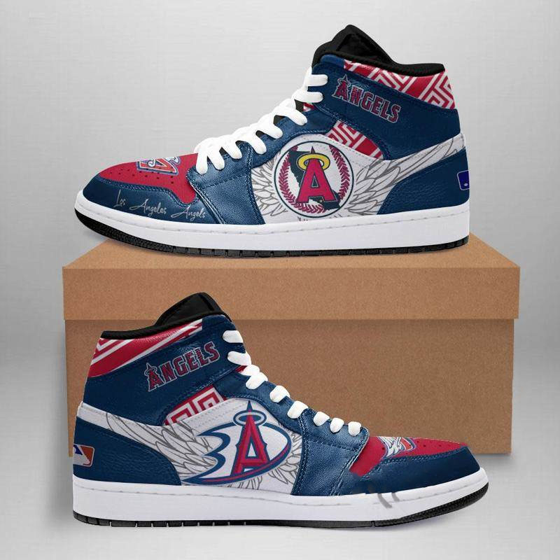 Los Angeles Angels Custom Air Jordan Shoes
