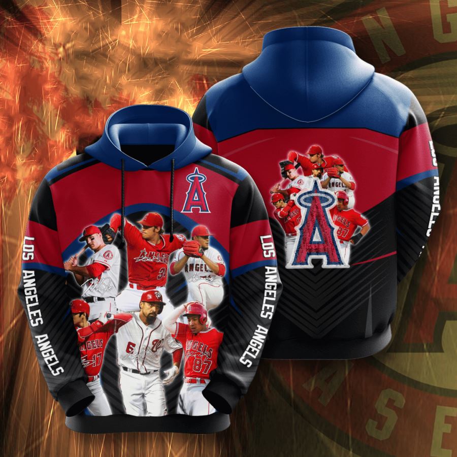 Los Angeles Angels Custom Hoodie 3D