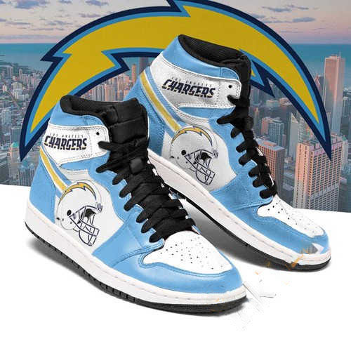 Los Angeles Chargers Custom Air Jordan Shoes