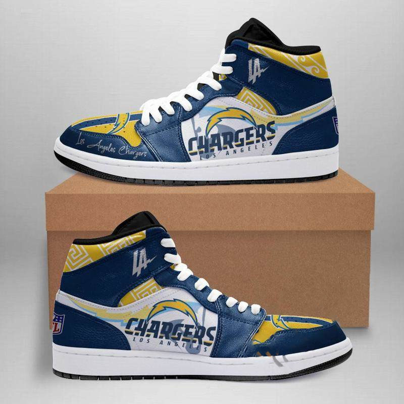 Los Angeles Chargers Custom Air Jordan Shoes