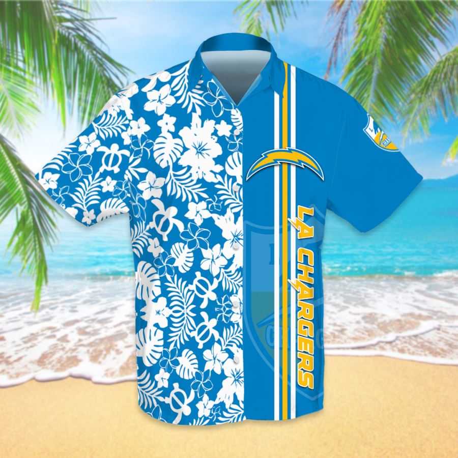 Los Angeles Chargers Custom Hawaiian shirts