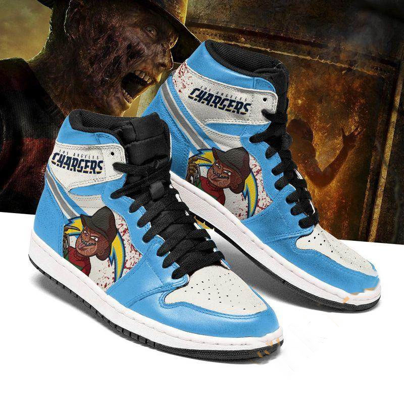 Los Angeles Chargers Custom Sneaker Air Jordan Shoes