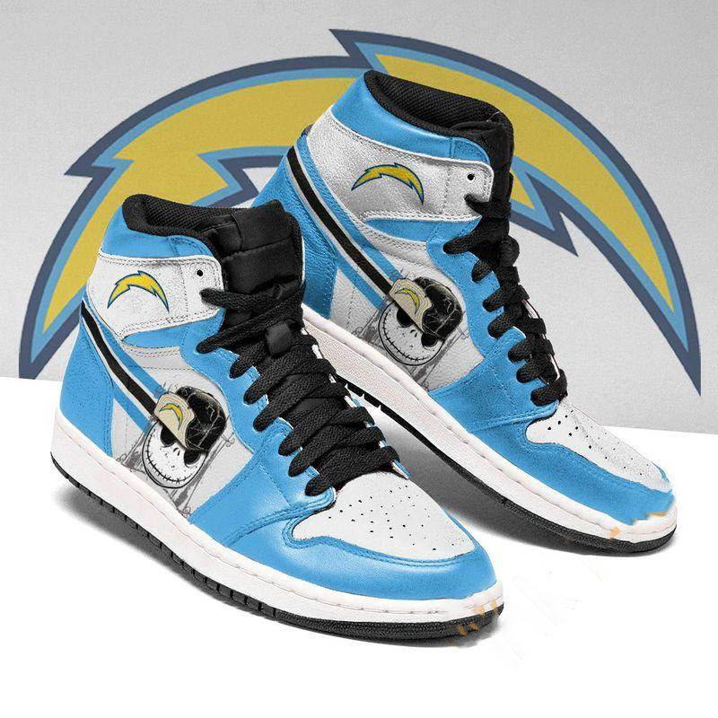 Los Angeles Chargers Custom Sneaker Air Jordan Shoes