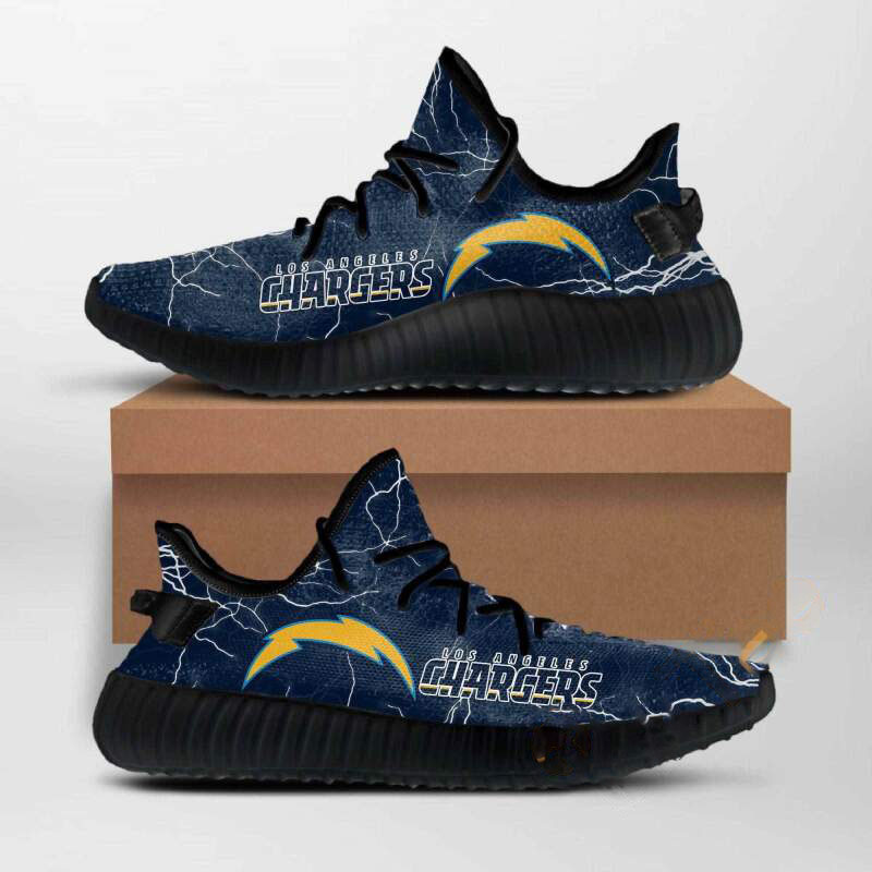 Los Angeles Chargers Nfl Custom Yeezy Boost