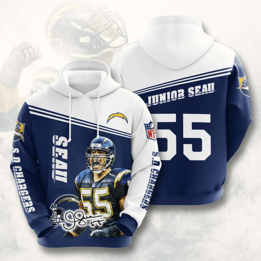 Los Angeles Chargers Custom Hoodie 3D