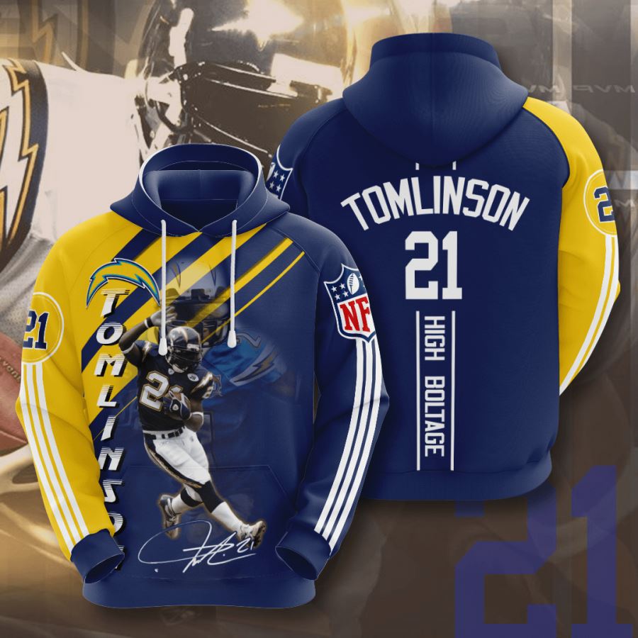 Los Angeles Chargers Custom Hoodie 3D