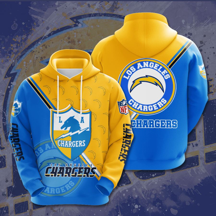 Los Angeles Chargers Custom Hoodie 3D