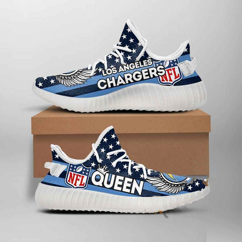 Los Angeles Chargers Queen Nfl Yeezy Boost