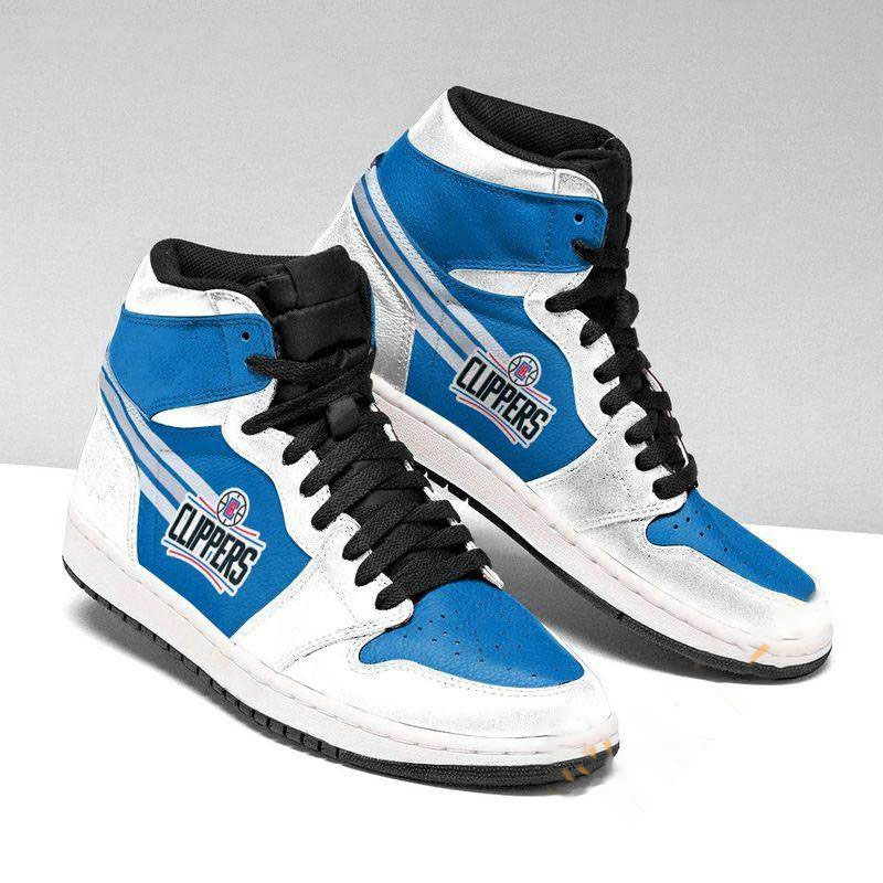 Los Angeles Clippers Custom Sneaker Air Jordan Shoes