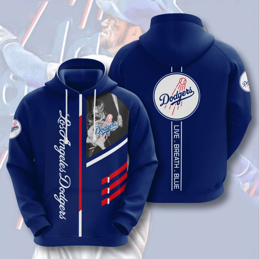 Los Angeles Dodgers Custom Hoodie 3D