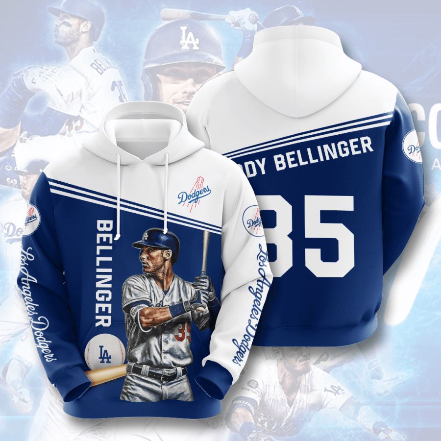 Los Angeles Dodgers Custom Hoodie 3D