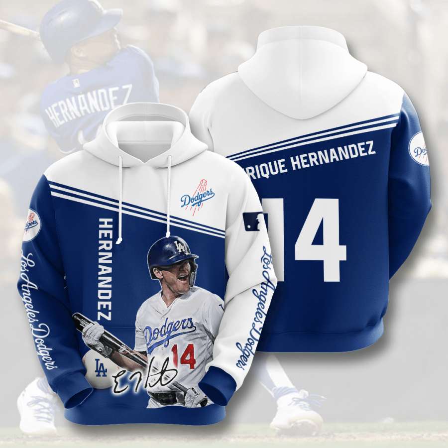 Los Angeles Dodgers Custom Hoodie 3D