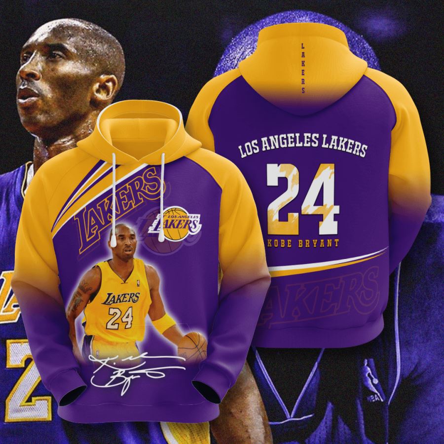 Los Angeles Lakers Custom Hoodie 3D