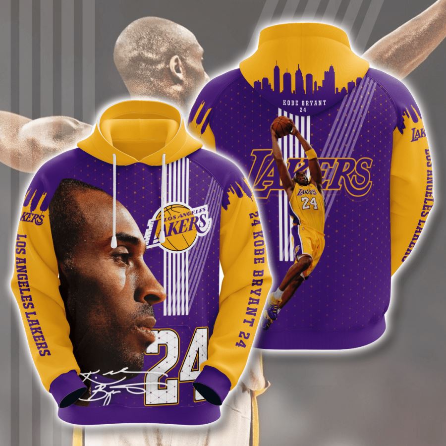 Los Angeles Lakers Custom Hoodie 3D