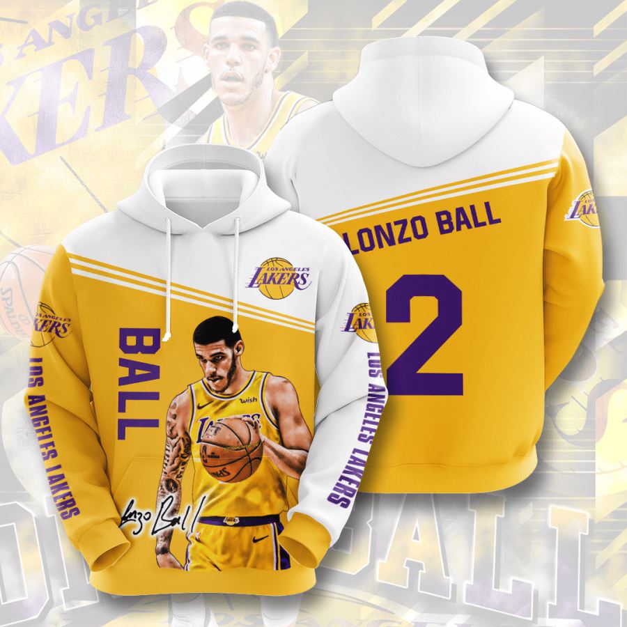 Los Angeles Lakers Custom Hoodie 3D