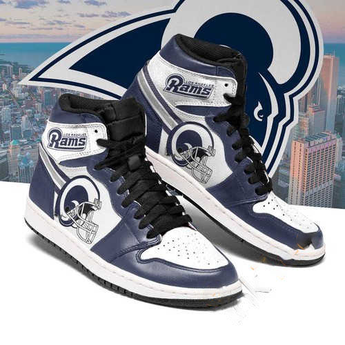 Los Angeles Rams Custom Air Jordan Shoes