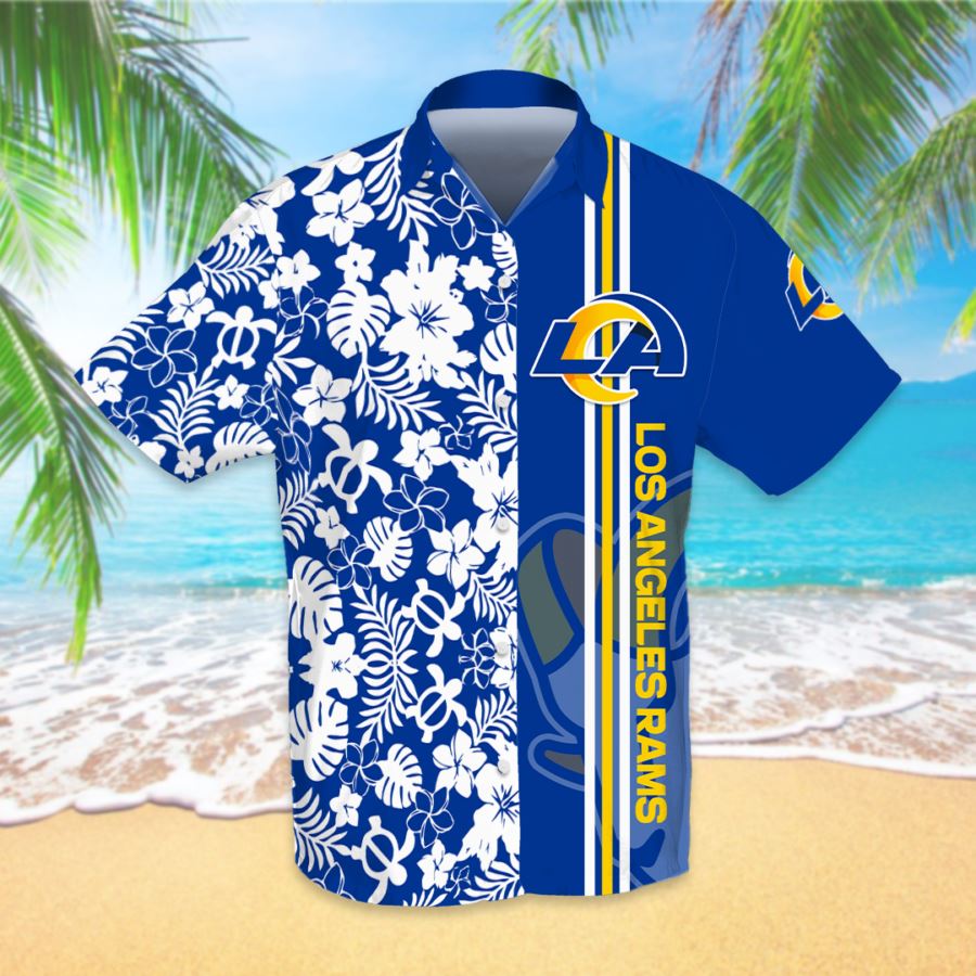 Los Angeles Rams Custom Hawaiian shirts