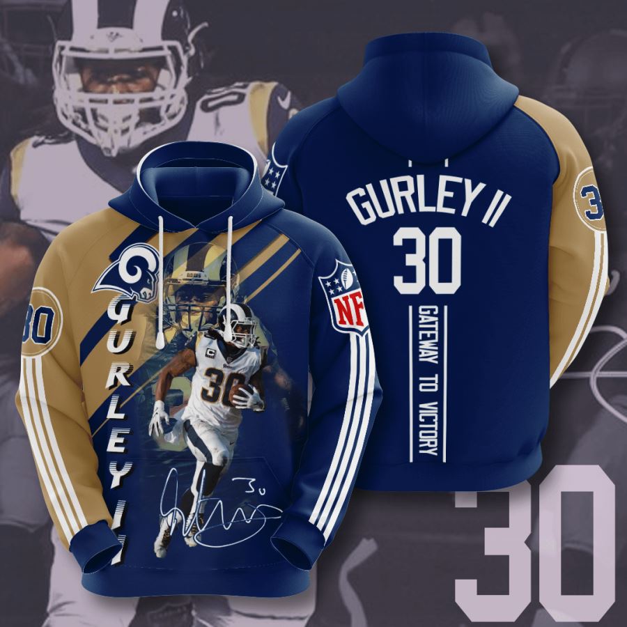 Los Angeles Rams Custom Hoodie 3D