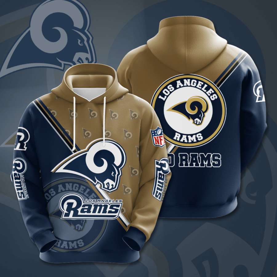 Los Angeles Rams Custom Hoodie 3D