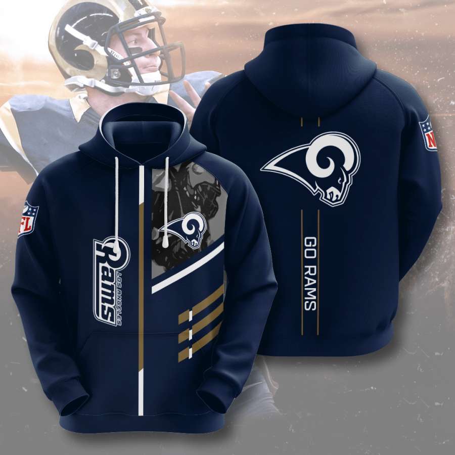 Los Angeles Rams Custom Hoodie 3D