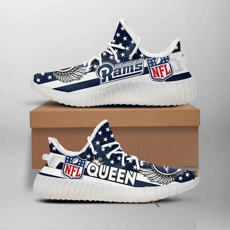 Los Angeles Rams Queen Nfl Yeezy Boost