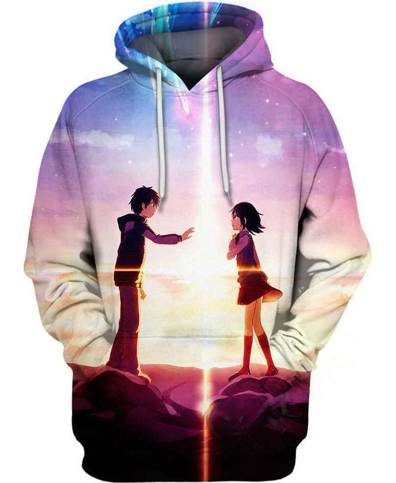 Love Distance Hoodie 3D
