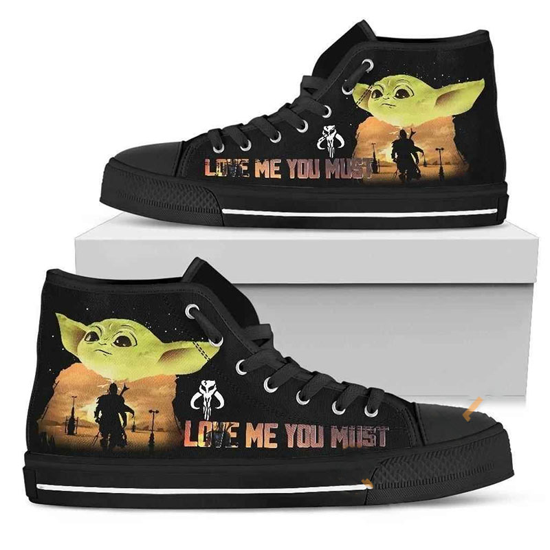Love Me You Must High Top Shoes