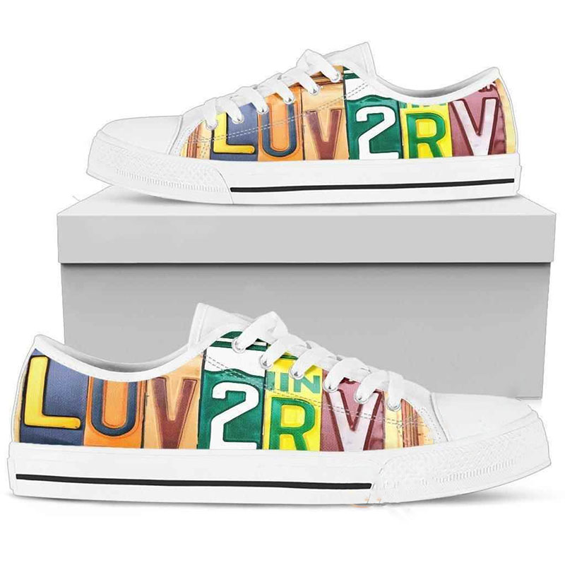Love To Rv Low Top Shoes