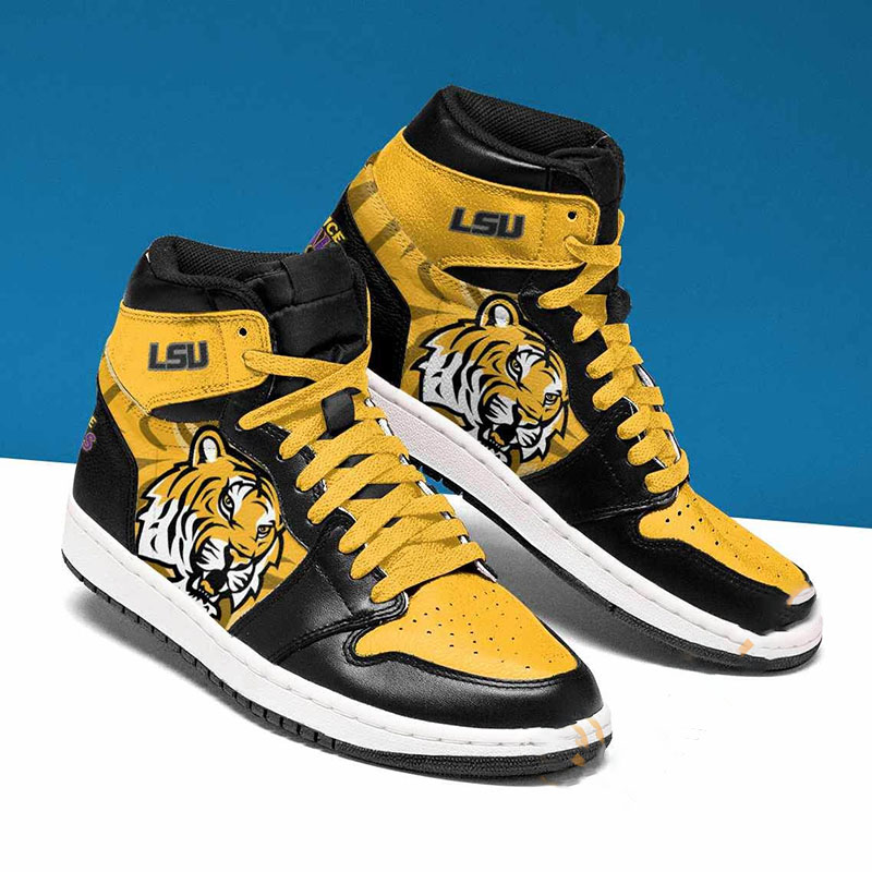 Lsu Tiger Custom Air Jordan Shoes