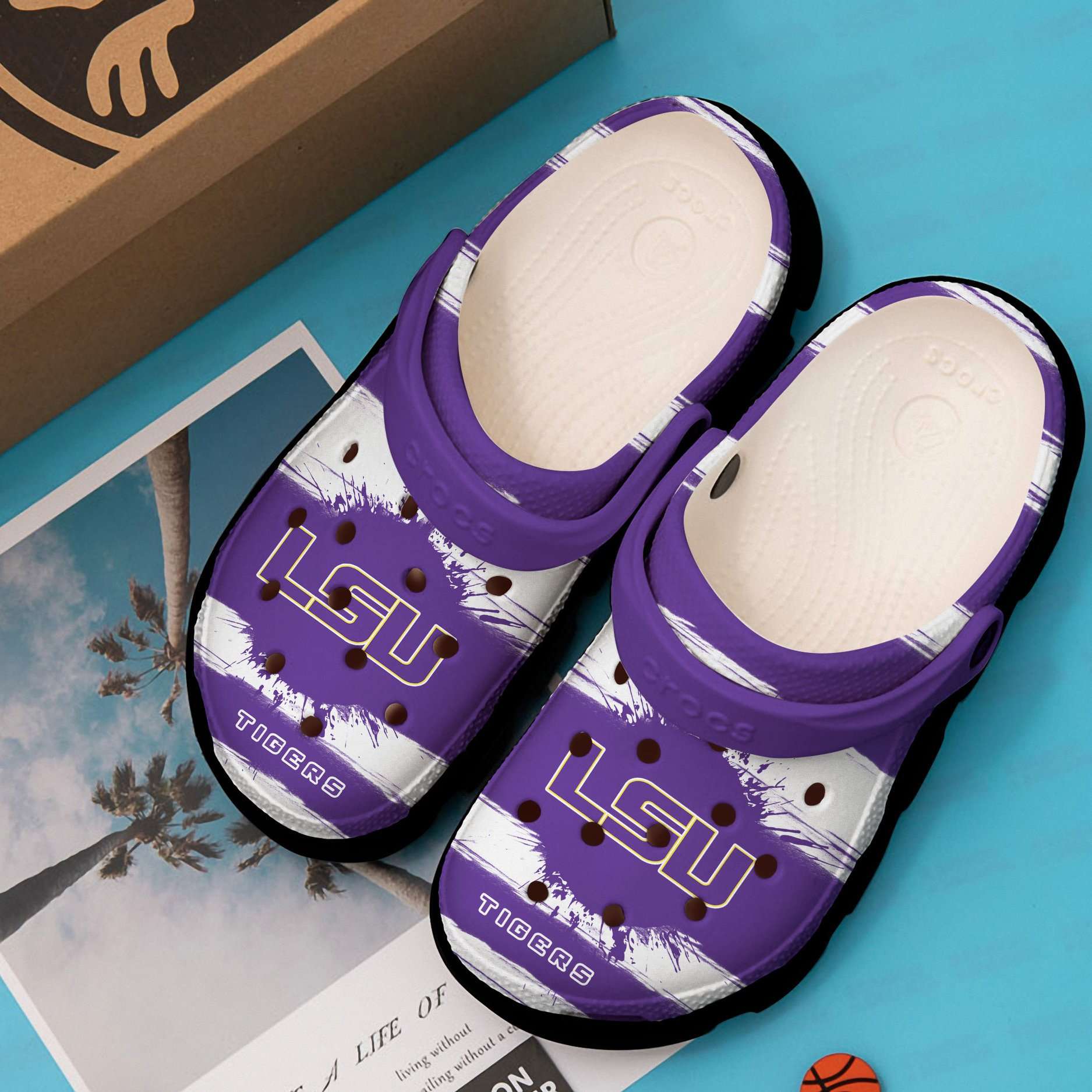 Lsu Tigers Crocs Clog Shoes