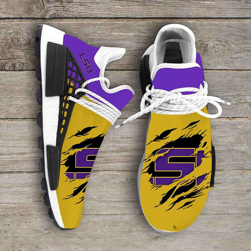 Lsu Tigers Ncaa NMD Human Shoes