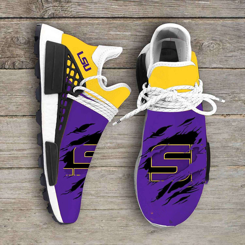 Lsu Tigers Ncaa NMD Human Shoes