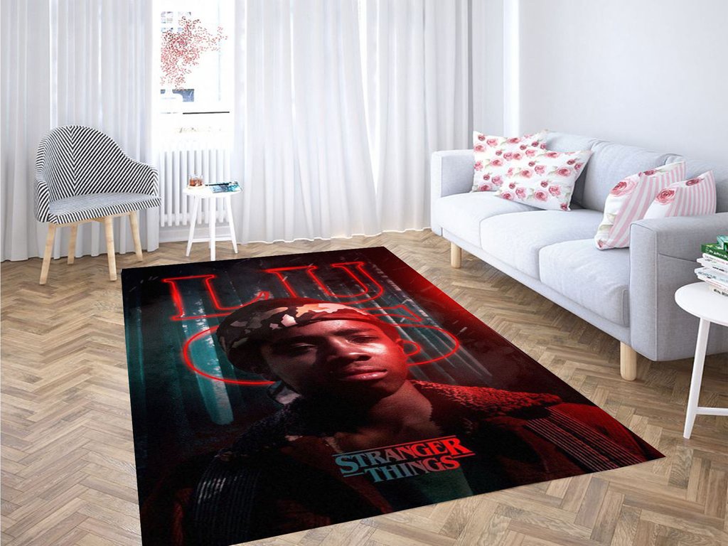 Lucas Stranger Things Living Room Modern Carpet Rug