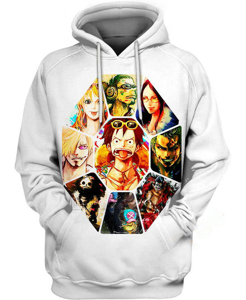 Luffy Crew Hoodie 3D