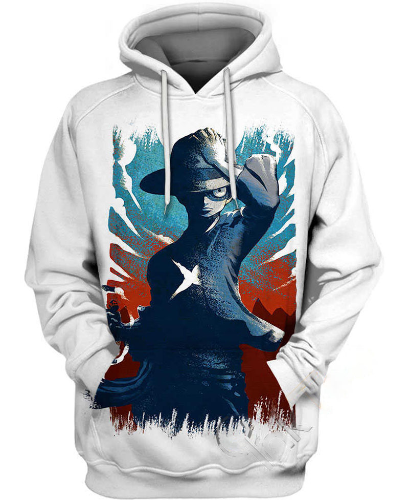 Luffy Dangerous Pirate Hoodie 3D