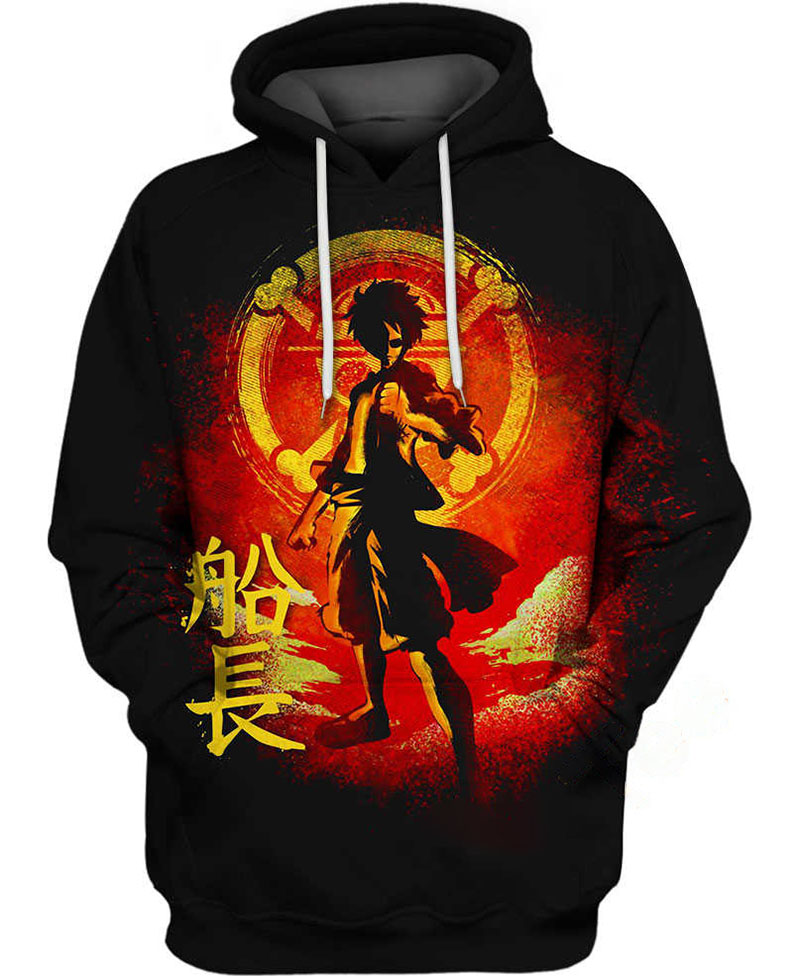 Luffy Determination Hoodie 3D