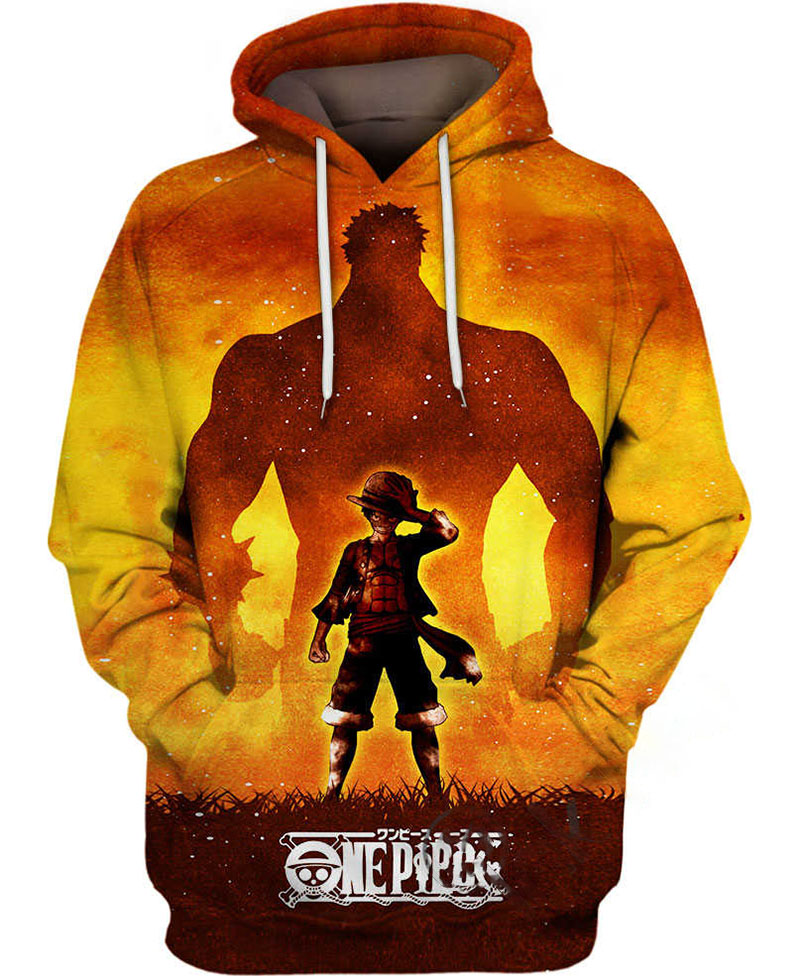 Luffy & Katakuri Hoodie 3D
