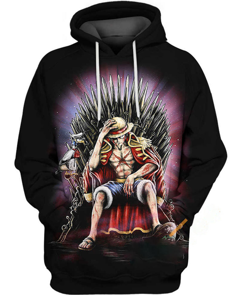 Luffy King Of Pirates Hoodie 3D