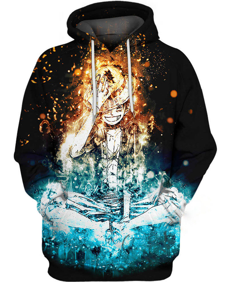 Luffy Smile Hoodie 3D