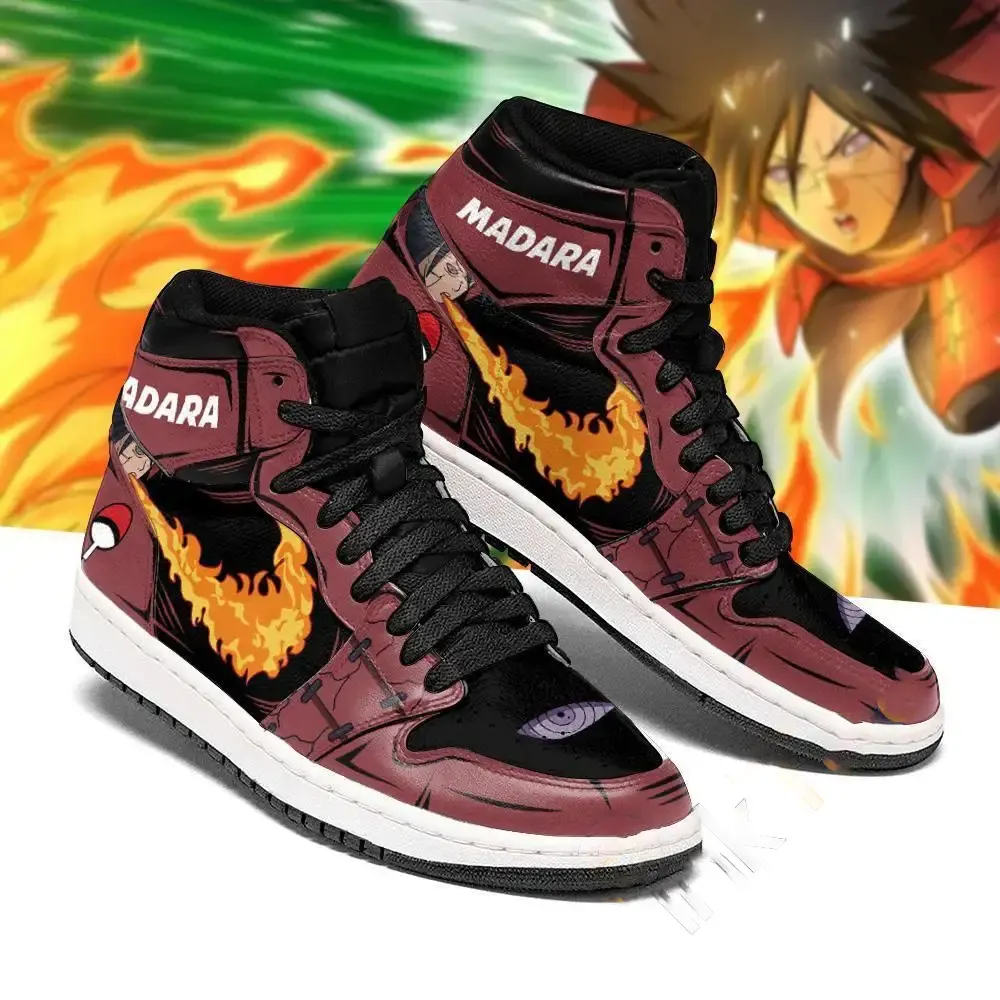 Madara Jutsu Fire Release Naruto Anime Amazon Air Jordan Shoes