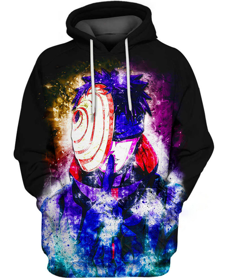 Madara Masked Man Hoodie 3D