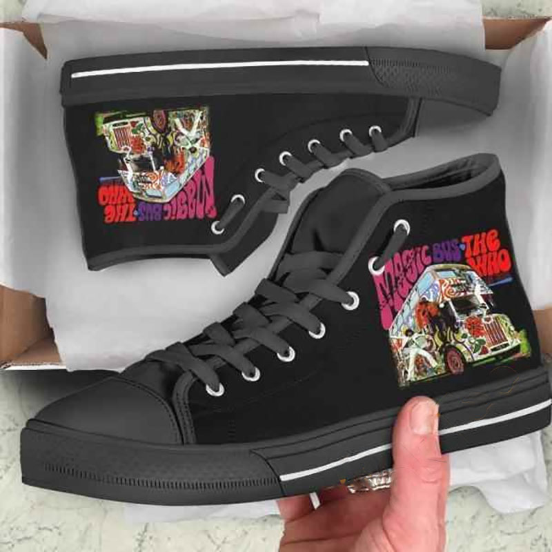 Magic Bus The Who High Top Shoes