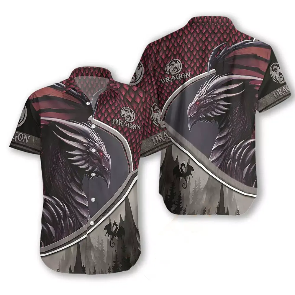 Magic Dragon Hawaiian shirts