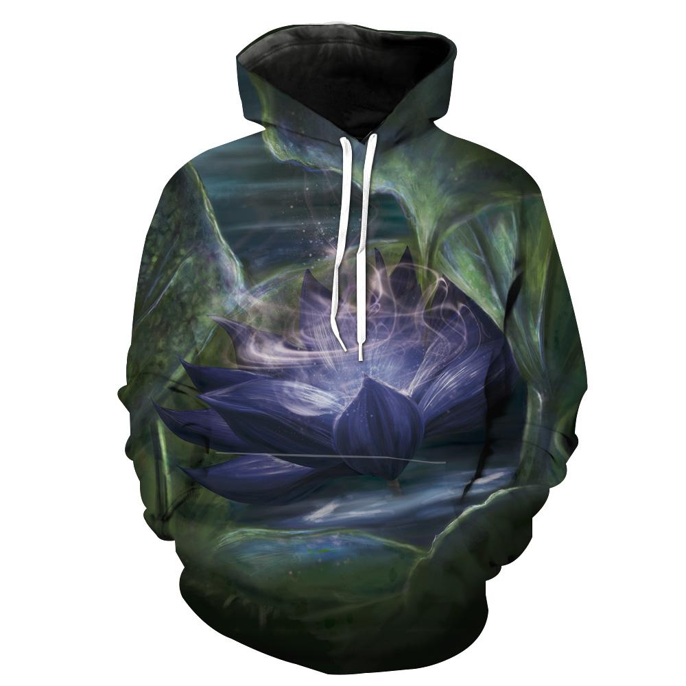 Magic The Gathering Black Lotus Hoodie 3D