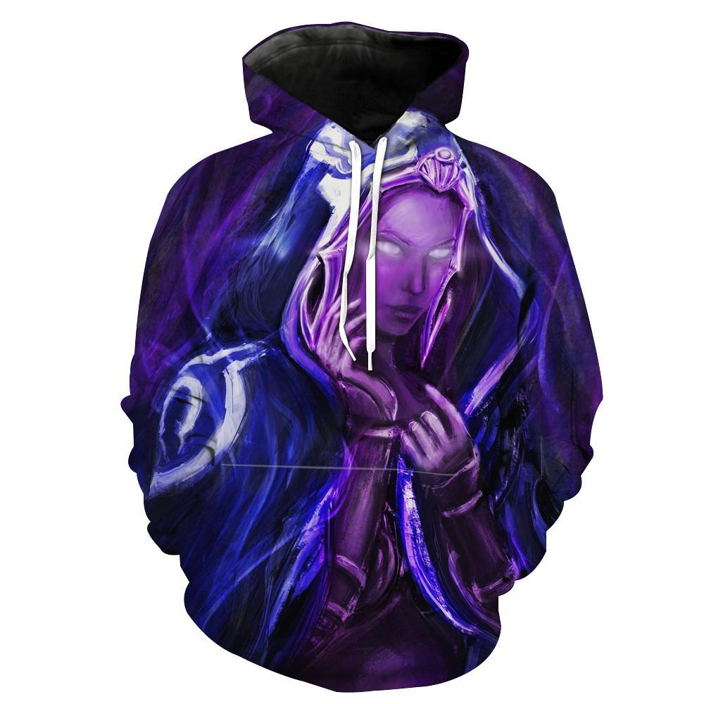 Magic The Gathering Liliana Hoodie 3D