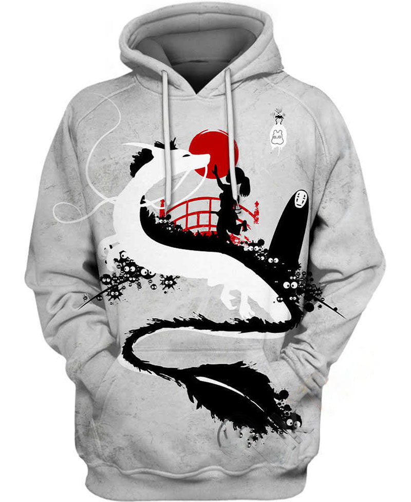 Magical Meeting Spirited Away Hoodie 3D